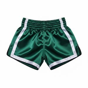 Shorts de Muay Thai pour hommes de haute qualité, couleur unie, taille haute élastique, qualité supérieure, respirants, séchage rapide - Product Image 2