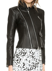 Chaqueta de Cuero para Mujer, Nueva Moda, Resistente al Viento, Chaqueta de Cuero para Hombre y Mujer, Estilos Personalizados, Chaqueta de Cuero Charlotte Burnt Multiple 2006 - Product Image 6