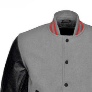 Vestes universitaires personnalisées avec logo de votre marque pour les sororités, les fraternités, les écoles, les collèges, avec corps 100% pure laine et manches en cuir. - Product Image 3