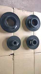 Brides rondes en caoutchouc EPDM avec colliers de serrage en acier inoxydable pour la fabrication et la maintenance automobile, raccord de bride haute pression - Product Image 3