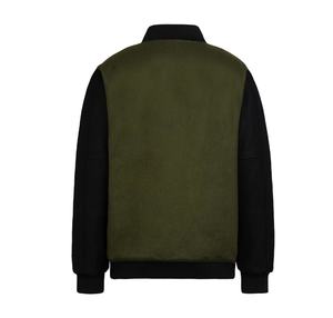 Chaqueta universitaria de béisbol de otoño e invierno Vintage para hombre personalizada de alta calidad, chaqueta de lana con bordado para hombre - Product Image 2