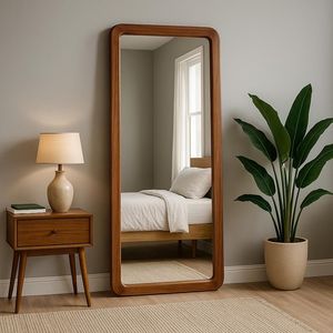 Espejo de Pared de Madera Ecológico de Primera Calidad, Hecho a Mano con un Aspecto Premium, RR ENTERPRISES India - Product Image 4