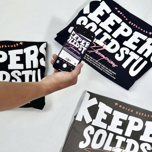 เสื้อยืดพรีเมียมผู้ชาย ผ้าฝ้าย 100% |   ทรงเข้ารูป |   ระบายอากาศได้ดี แห้งเร็ว |   ลายสัตว์แบบเรียบง่าย |   ชุดทำงานและชุดลำลอง - Product Image 6