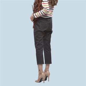 Pantalons de bureau formels respirants en coton pour dames ODM avec poches - Product Image 6