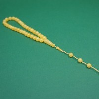 Perles de prière islamiques musulmanes Dhikr 33-Tasbeeh, écologiques, faites à la main en résine avec pompon, religieuses FAIZA CRAFT