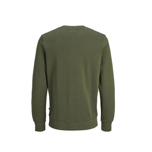 High Quality 100% Cotton Men's Pullover <b>Sweatshirts</b> Wholesale Customized Logo Embroidery XS Size Winter Print Pattern ODM Supply - Product Image 3