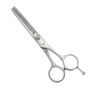 Ciseaux professionnels de haute qualité pour la retouche des cheveux, en acier inoxydable, pour barbier, ciseaux texturisants pour salon de coiffure, fabriqués au Pakistan - Product Image 1