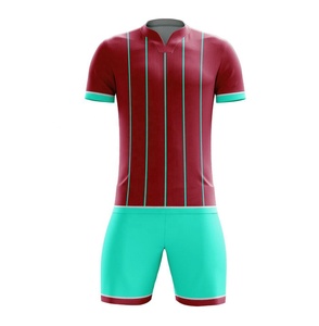 Vêtements de sport confortables pour hommes Uniforme de football en plein air pour hommes Sports-Couleurs personnalisables Logo 100% Polyester respirant - Product Image 1