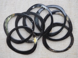 Natural Polished Buffalo Horn <b>Bangle</b> <b>Set</b> Eco-Friendly <b>Bangles</b> for Wedding or Gift Featuring At Best Price High Quality - Product Image 3