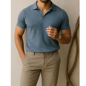 Polo personnalisé pour homme, best-seller, design et marque sur mesure, polo à manches courtes, fournisseur BD - Product Image 1