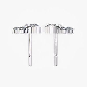 Marquise Cut Manufactured Luxury Moissanite Diamond <b>Earrings</b> for Women Certified Sustainable Fine Available For Sale - Product Image 6