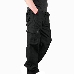 Pantalon cargo au design élégant pour hommes, coupe confortable avec plusieurs poches, idéal pour la randonnée, les voyages et l'usage quotidien - Product Image 1