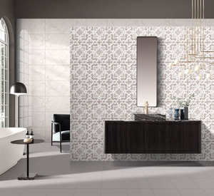 Carreaux de porcelaine rectifiés brillants 12x24, carreaux muraux en céramique polie, joints sans raccord, matériaux de décoration intérieure - Product Image 6