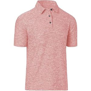 Chemises pour hommes en polyester/coton de qualité supérieure, devant uni, tricotées, séchage rapide, style anglais, vêtements d'été pour hommes - Product Image 4