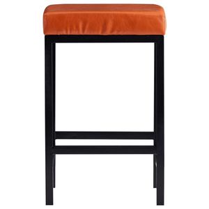 Sgabelli da Bar Moderni in Ecopelle Senza Schienale, Sedie Imbottite per Bancone e Isola Cucina, Ideali per Bar - Product Image 2