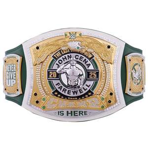 Cinturón de Campeonato Réplica Verde de John Cena para la Gira de Despedida SummerSlam 2025 - Product Image 1