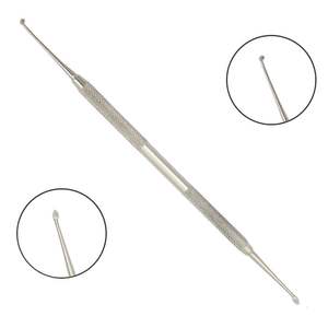 Pousse-cuticules double face en acier inoxydable, outil de préparation pour manucure, qualité supérieure, pour usage en salon, éliminateur de cuticules pour pédicure - Product Image 6