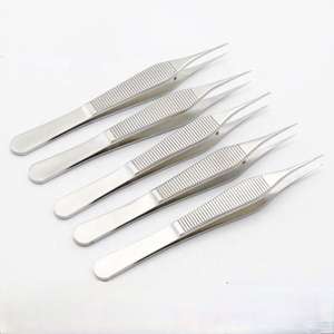 คีมจับเนื้อเยื่อไทเทเนียมขนาด 122 มม. ปลายเคลือบทังสเตนคาร์ไบด์แบบหยัก สำหรับผ่าตัดตา ผลิตโดย Dentavex - Product Image 3