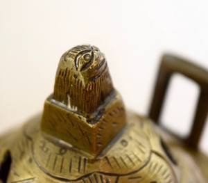 Quemador de Incienso Metálico Decorativo Religioso para el Hogar, Fragancia de Bakhoor y Oud, Interiores Culturales - Product Image 5