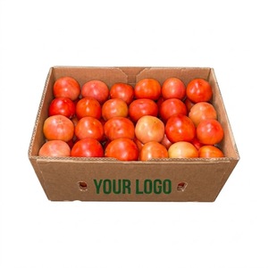 Eco Friendly 2mm Corrugated <b>Paper</b> Box with Handles - <b>Biodegradable</b> Flexographic Printed Takeout Takeaway Food Delivery Packaging - Product Image 5