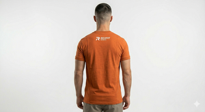 เสื้อยืดคอกลมทรงปกติ ผ้าฝ้ายถัก 100% แขนสั้นสำหรับผู้ชาย สไตล์ลำลอง รับสกรีนโลโก้ ผ้าคุณภาพสูง บริการ OEM - Product Image 5