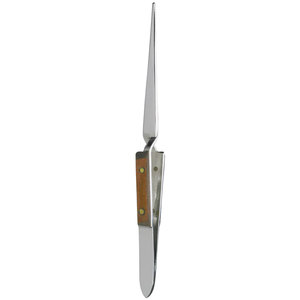 Pinces à souder droites, manche en bois de 170 mm, bras à levier réciproque et poignées en bois, précision pour laboratoire dentaire - Product Image 6