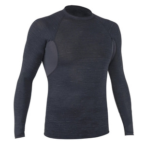 <b>Men</b> Gym <b>Compression</b> <b>Shirt</b> Moisture Wicking Long Sleeve Sportswear <b>Men</b> Performance Rash Guard Lightweight Stretch Rash Guard - Product Image 1