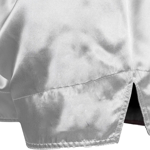 Pantalones Cortos de Muay Thai Lisos Personalizados de la Mejor Calidad para Hombre, 100% Poliéster, Material Duradero y Sostenible a un Precio Razonable - Product Image 6