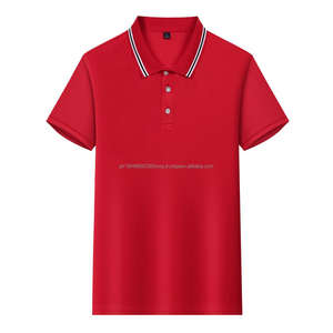 Camiseta Polo de Alta Calidad en Algodón y Poliéster para Golf, Personalizable con Logotipo Bordado para Hombre, Uniforme Escolar, Diseño Liso - Product Image 2