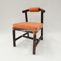 Chaise de salle à manger en bambou écologique Tongko, meubles en bambou naturel faits à la main pour salle à manger moderne, villa, salon