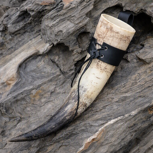 Chope à bière artisanale en corne de buffle naturelle, écologique, style rustique, de REHMAN CRAFT - Product Image 6