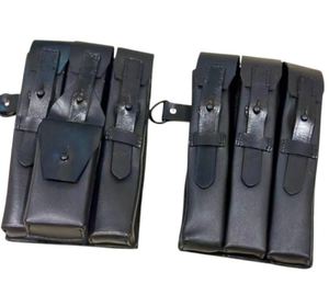 Funda de cuero para flechas de tiro con arco, bolsa trasera para flechas con correa ajustable, para caza y tiro, tipo Softback, reproducción de la bolsa de cargador MP 40 alemana de la Segunda Guerra Mundial. - Product Image 6