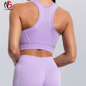 OEM Services Latest Style <b>Women</b> Yoga Set High Quality Solid Elastic Waist Custom Design 2 Piece Water Resistant Legging Yoga Set - Product Image 5
