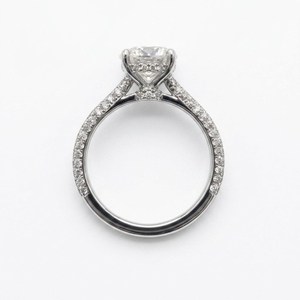 Anillo de Compromiso Minimalista de Lujo con Diamante de Corte Marquesa de 3 Quilates, Platino PT950, Certificado IGI, Anillo de Boda Solitario, Regalo para Fiesta - Product Image 5