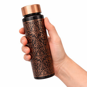 Botella de Viaje Deportiva de Cobre de 250 ml, a Prueba de Fugas, Dorada, Personalizable, Proveedor Mayorista, Fabricante - Product Image 4