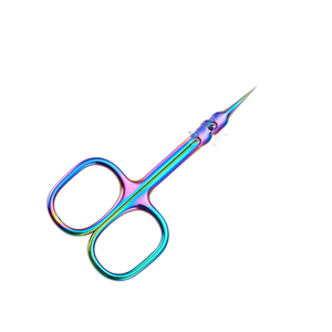 Tijeras para Cutículas Curvas de Acero Inoxidable Portátiles para el Cuidado de las Uñas y Manicura de Belleza - Product Image 1