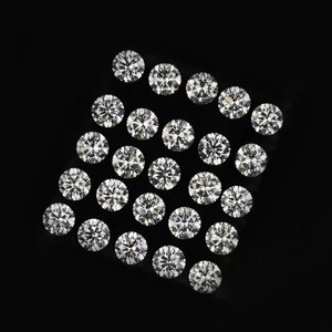 Excelente Diamante Suelto de Corte Redondo Cultivado en Laboratorio 3mm 4mm 5mm Color F Calidad VVS VS Certificado IGI GIA Diamantes de Laboratorio CVD HPHT al por Mayor - Product Image 1