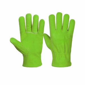Top Quality Custom Logo Cowhide Grain Leather <b>Driving</b> <b>Gloves</b> Heavy Duty Abrasion Resistant Hand Protection Durable <b>Gloves</b> - Product Image 3