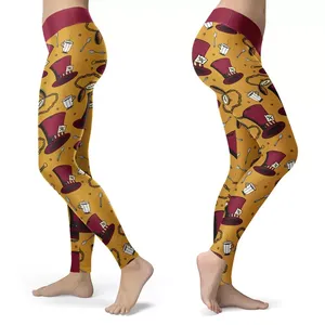 Leggings de yoga pour femmes de haute qualité à taille élastique, nouveaux collants de sport sans couture, logo personnalisé, pantalons de fitness confortables pour la course à pied - Product Image 4