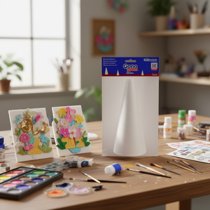 CONO POREX 20CM Polyfoam Crafts Produit en mousse polyuréthane durable et polyvalent de 20 centimètres - Product Image 3