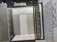 Carreaux muraux en céramique aspect marbre blanc moderne 300x600mm, surface mate antidérapante pour escaliers d'hôpitaux et intérieur de cuisine