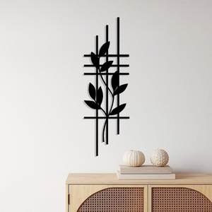 Arte de pared metálico de diseño único para sala de estar, dormitorio y pasillo con un aspecto elegante y material duradero para decoración del hogar. - Product Image 1