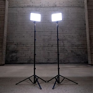 Panneau lumineux LED à température de couleur réglable, alimenté par USB, lumière de remplissage vidéo pour studio, montage sur trépied pour la photographie - Product Image 1