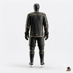 ice Hockey Jersey Matching Pants <b>Socks</b> Athletic Sports Uniform Lightweight <b>Moisture</b> Wicking Training Competition Clothing - Product Image 4