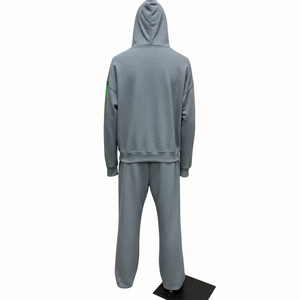 Ensemble de survêtements en coton 100% personnalisés avec logo, sweat-shirt et sweat à capuche imprimés, pour hommes et femmes - Product Image 2