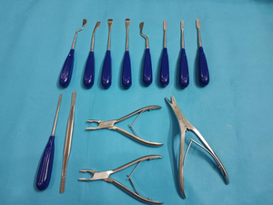ชุดเครื่องมือรักษารูขุมขนขั้นสูง 24 ชิ้น สำหรับศัลยกรรมตกแต่งจมูก ทำจากสแตนเลสสตีล ใช้ซ้ำได้ สำหรับศัลยกรรมหู คอ จมูก - Product Image 4