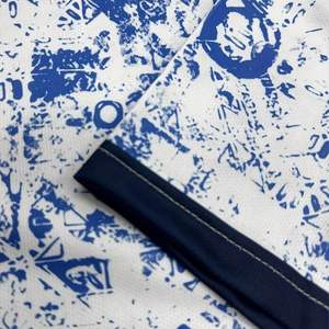 Maillots de football unisexes personnalisés avec impression par sublimation, design OEM, 100% polyester, uniformes de football courts, chemises personnalisées avec logo d'équipe et de joueur - Product Image 3