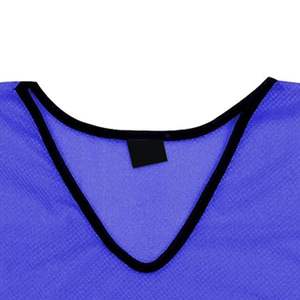 Maillot d'entraînement de football sans manches respirant pour adultes, couleur unie, produit très vendu, unisexe - Product Image 3