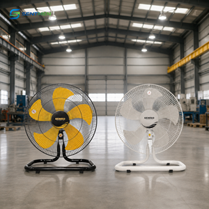 Ventilador Industrial de Piso SENKO S1850 de 18 Pulgadas, 5 Aspas, Eléctrico, 3 Velocidades, Alto Flujo de Aire, Portátil, de Plástico, Eficiente Energéticamente - Product Image 4