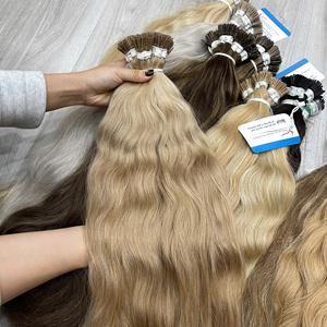 Extensiones de Cabello Natural Ondulado con Punta I, Más Vendidas en 2026, Varias Longitudes y Colores, 100% Cabello Humano Vietnamita - Product Image 2